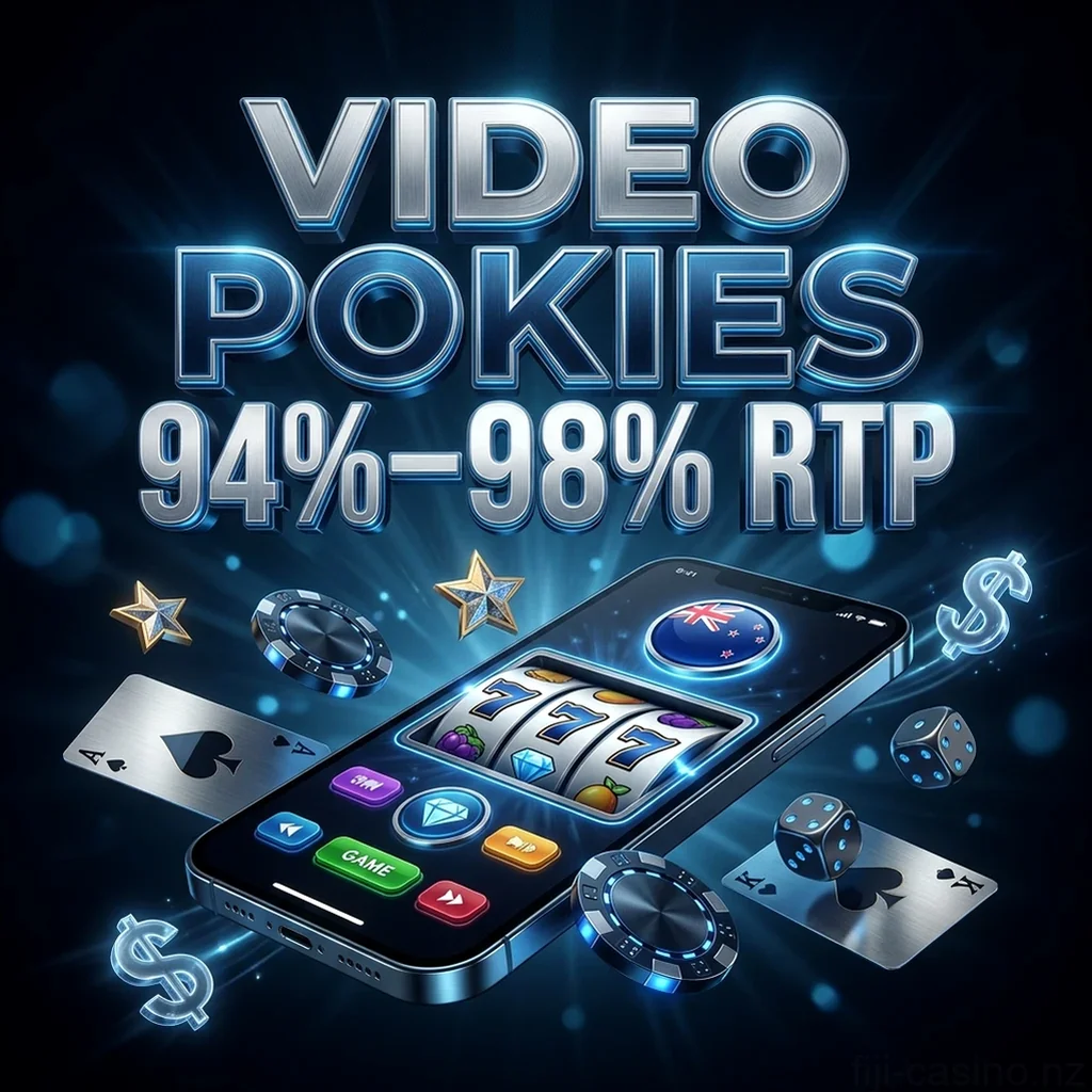 Video Pokies94%–98% RTP